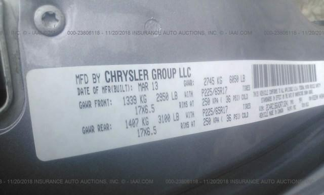 Photo 8 VIN: 2C4RC1BGXDR713241 - CHRYSLER TOWN AND COUNTRY 