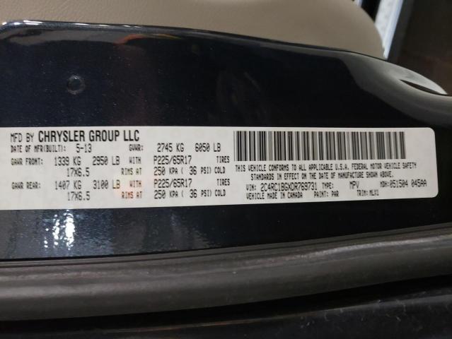 Photo 13 VIN: 2C4RC1BGXDR769731 - CHRYSLER TOWN & COU 