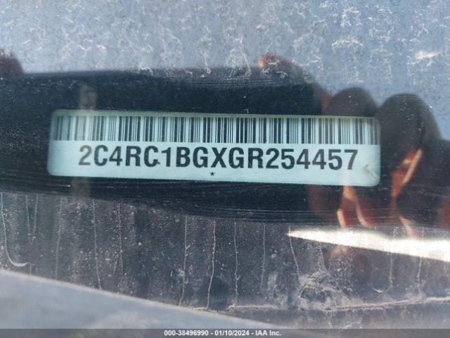 Photo 8 VIN: 2C4RC1BGXGR254457 - CHRYSLER TOWN & COUNTRY 