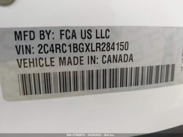 Photo 8 VIN: 2C4RC1BGXLR284150 - CHRYSLER PACIFICA 