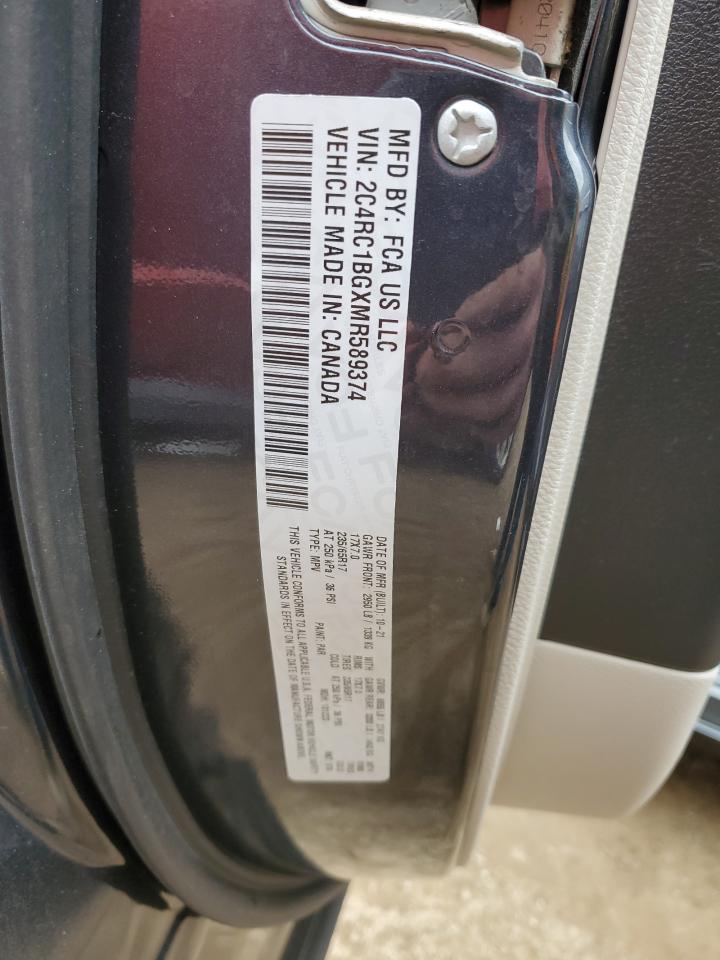 Photo 11 VIN: 2C4RC1BGXMR589374 - CHRYSLER PACIFICA 