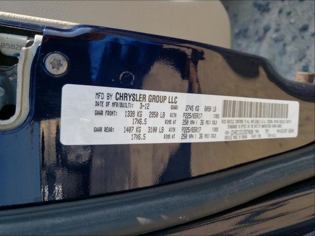 Photo 9 VIN: 2C4RC1CG1CR270698 - CHRYSLER TOWN &AMP COU 