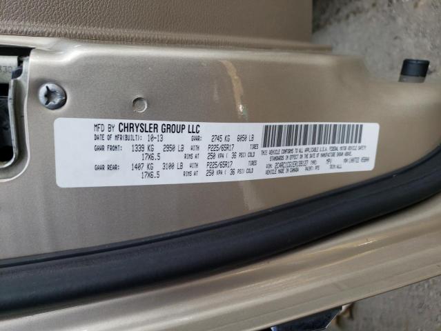 Photo 9 VIN: 2C4RC1CG1ER139127 - CHRYSLER TOWN &AMP COU 