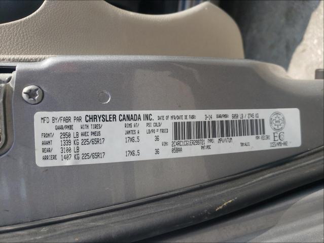 Photo 9 VIN: 2C4RC1CG1ER299721 - CHRYSLER TOWN & COUNTRY 