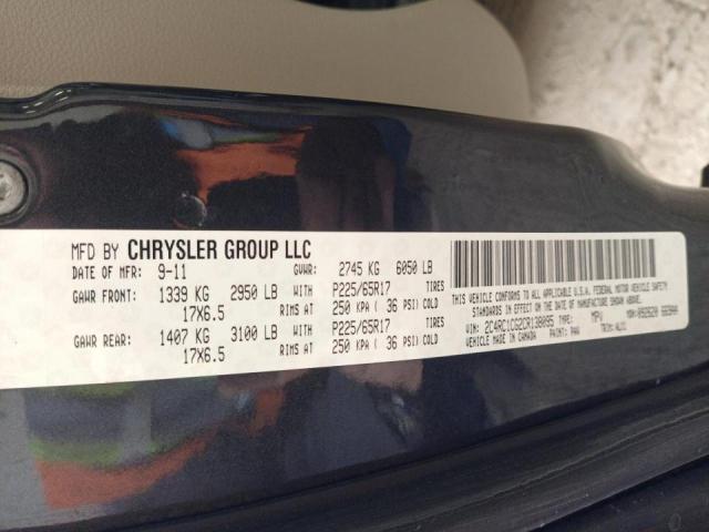 Photo 9 VIN: 2C4RC1CG2CR138095 - CHRYSLER TOWN &AMP COU 