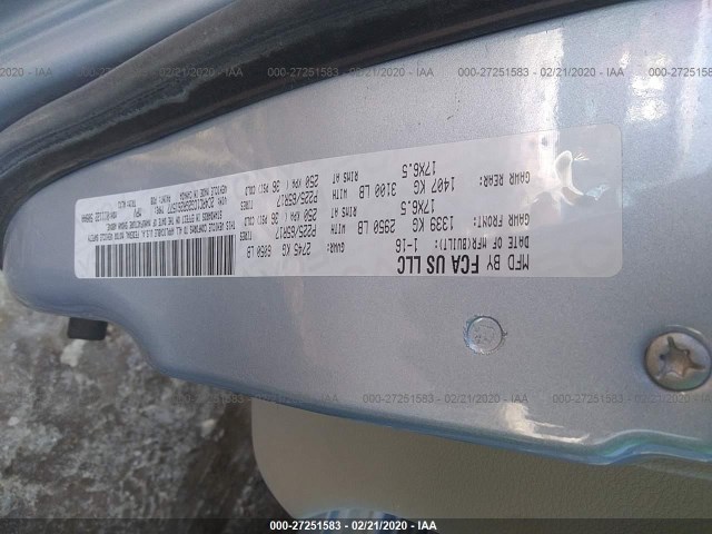 Photo 8 VIN: 2C4RC1CG2GR261577 - CHRYSLER TOWN & COUNTRY 