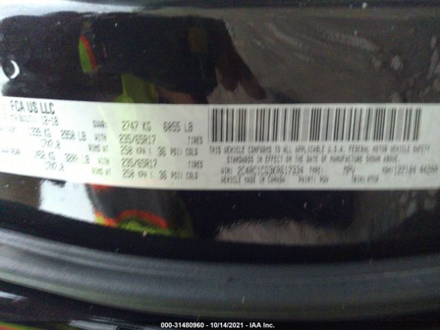 Photo 8 VIN: 2C4RC1CG3KR617334 - CHRYSLER PACIFICA 