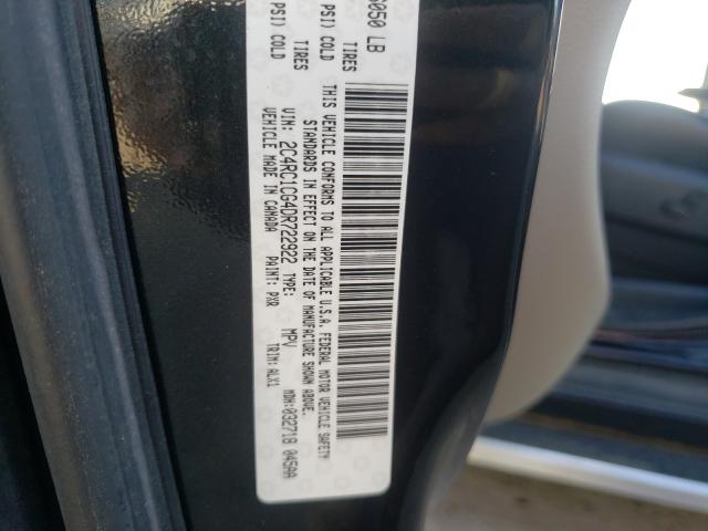 Photo 9 VIN: 2C4RC1CG4DR722922 - CHRYSLER TOWN & COU 