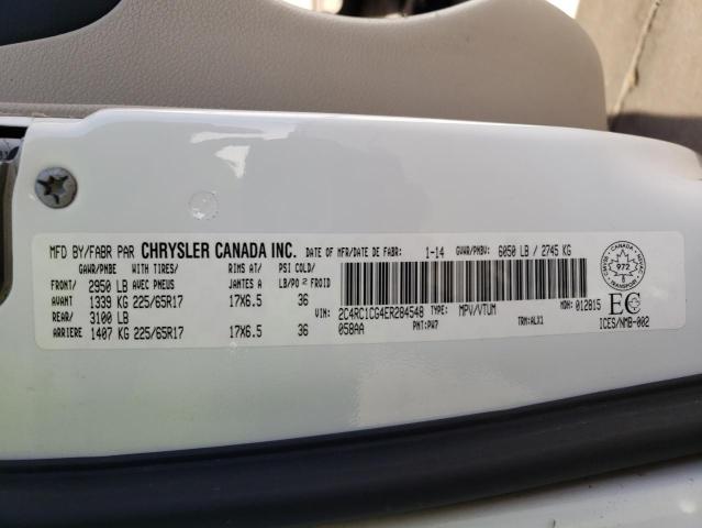 Photo 12 VIN: 2C4RC1CG4ER284548 - CHRYSLER TOWN & COU 