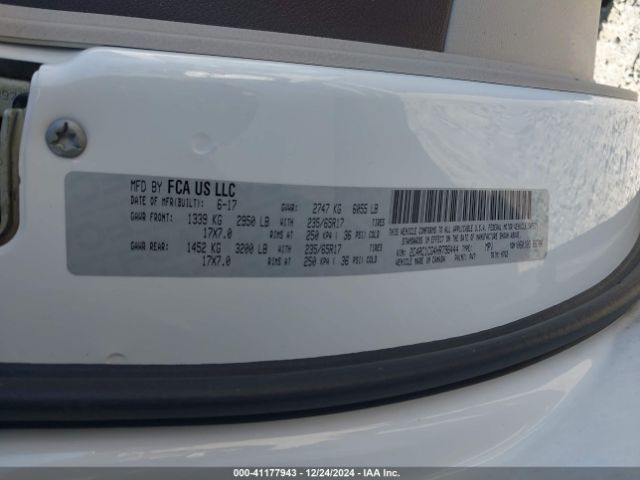 Photo 8 VIN: 2C4RC1CG4HR796444 - CHRYSLER PACIFICA 