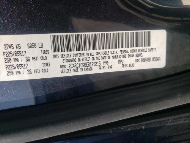 Photo 9 VIN: 2C4RC1CG6ER178215 - CHRYSLER TOWN &AMP COU 