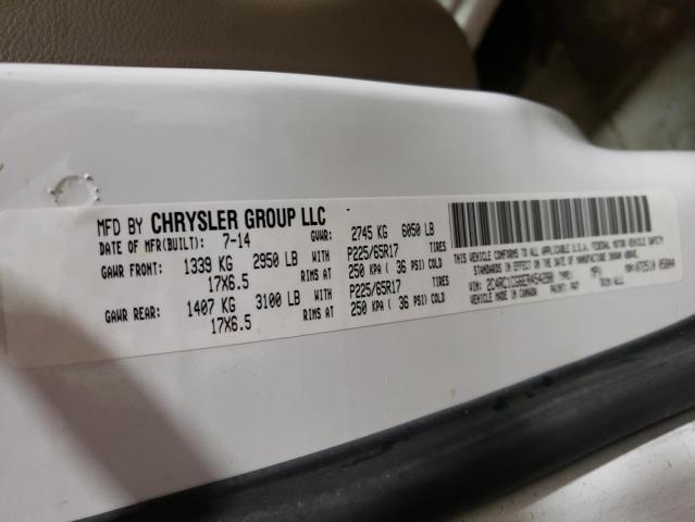 Photo 9 VIN: 2C4RC1CG6ER454280 - CHRYSLER TOWN &AMP COU 