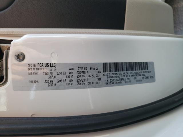 Photo 9 VIN: 2C4RC1CG6JR157018 - CHRYSLER PACIFICA L 