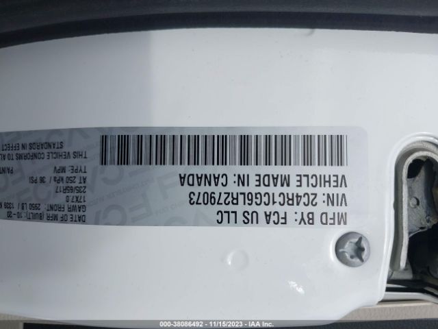 Photo 8 VIN: 2C4RC1CG6LR279073 - CHRYSLER VOYAGER 