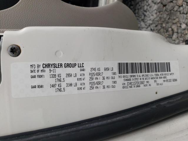 Photo 9 VIN: 2C4RC1CG7CR133667 - CHRYSLER TOWN & COU 