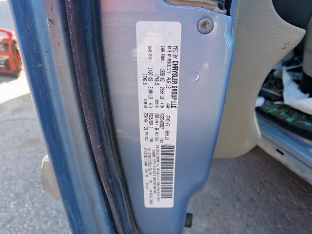 Photo 9 VIN: 2C4RC1CG7DR531530 - CHRYSLER TOWN & COU 