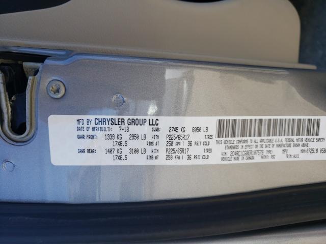 Photo 9 VIN: 2C4RC1CG8ER107579 - CHRYSLER TOWN &AMP COU 