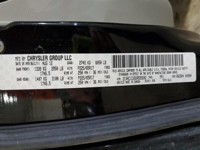 Photo 9 VIN: 2C4RC1CG9DR559202 - CHRYSLER TOWN & COU 