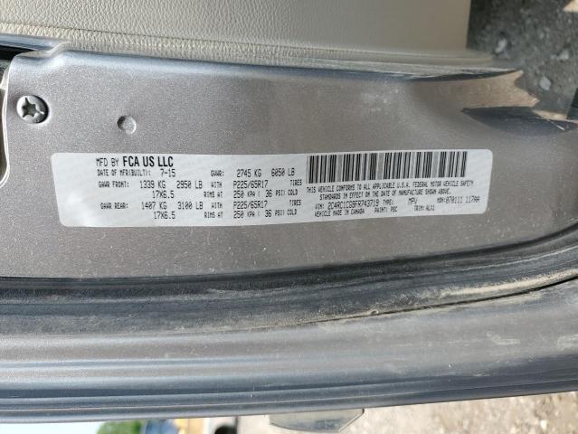 Photo 12 VIN: 2C4RC1CG9FR743719 - CHRYSLER TOWN & COU 