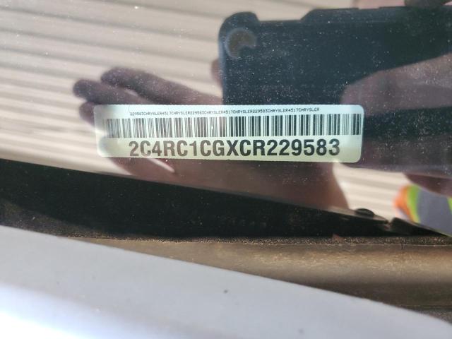 Photo 12 VIN: 2C4RC1CGXCR229583 - CHRYSLER MINIVAN 