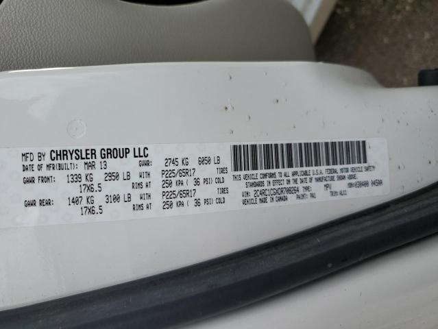 Photo 13 VIN: 2C4RC1CGXDR708264 - CHRYSLER TOWN & COU 