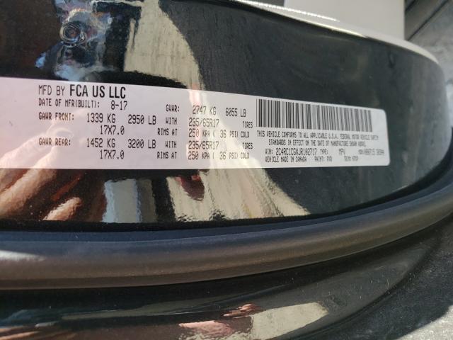 Photo 9 VIN: 2C4RC1CGXJR102717 - CHRYSLER PACIFICA 