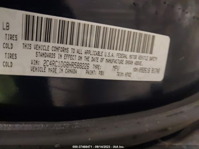 Photo 8 VIN: 2C4RC1DG8HR588226 - CHRYSLER PACIFICA 