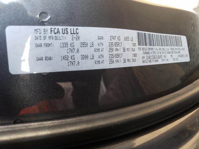 Photo 9 VIN: 2C4RC1DG8LR182455 - CHRYSLER VOYAGER LX 