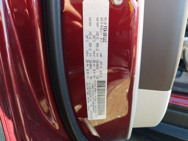 Photo 9 VIN: 2C4RC1EG2JR116477 - CHRYSLER PACIFICA 