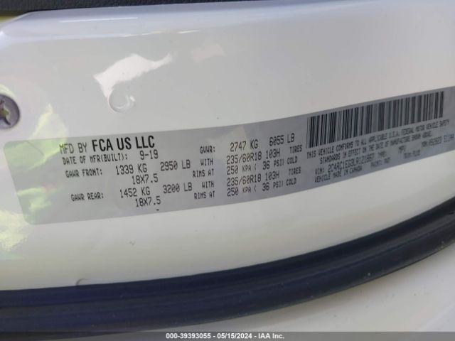 Photo 8 VIN: 2C4RC1EG3LR121867 - CHRYSLER PACIFICA 