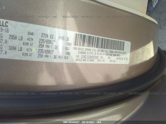 Photo 8 VIN: 2C4RC1EG8HR555922 - CHRYSLER PACIFICA 