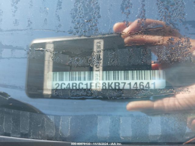 Photo 8 VIN: 2C4RC1EG8KR714641 - CHRYSLER PACIFICA 