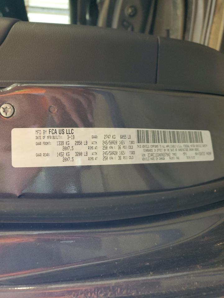 Photo 12 VIN: 2C4RC1EGXKR657942 - CHRYSLER PACIFICA 