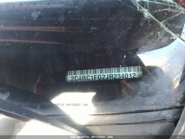 Photo 8 VIN: 2C4RC1FG2JR234012 - CHRYSLER PACIFICA 