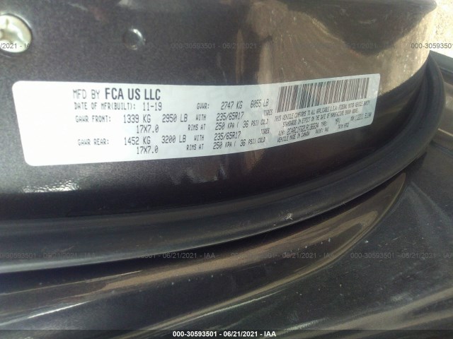 Photo 8 VIN: 2C4RC1FG2LR136634 - CHRYSLER PACIFICA 