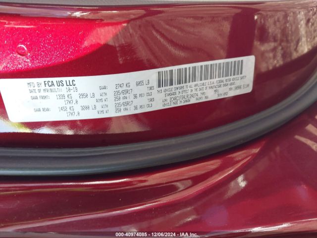 Photo 8 VIN: 2C4RC1FG4LR124274 - CHRYSLER PACIFICA 