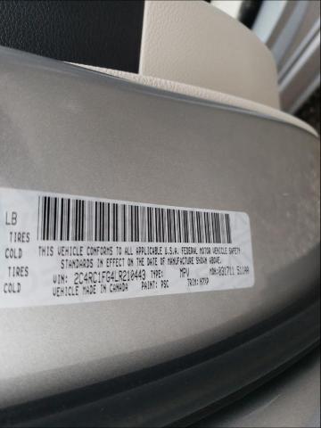 Photo 9 VIN: 2C4RC1FG4LR210443 - CHRYSLER PACIFICA T 