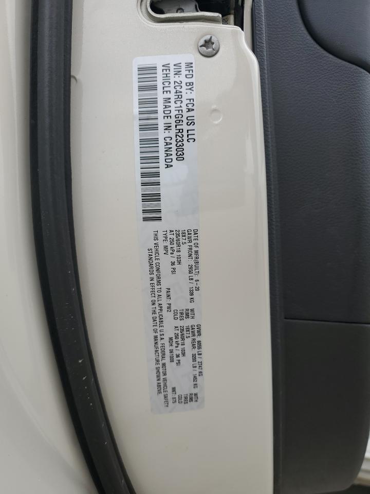 Photo 12 VIN: 2C4RC1FG6LR233030 - CHRYSLER PACIFICA 