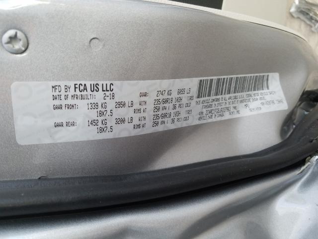 Photo 9 VIN: 2C4RC1FG9JR227963 - CHRYSLER PACIFICA T 