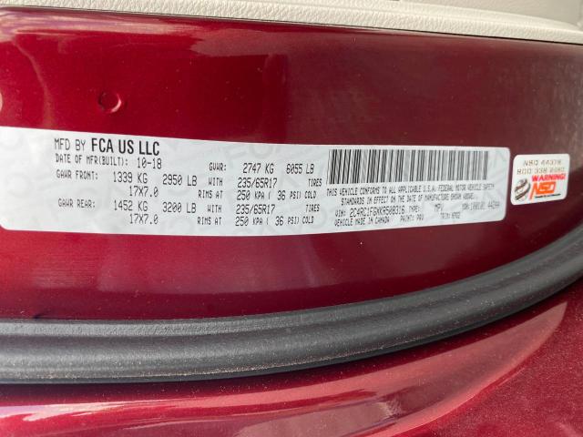 Photo 9 VIN: 2C4RC1FGXKR508316 - CHRYSLER PACIFICA T 