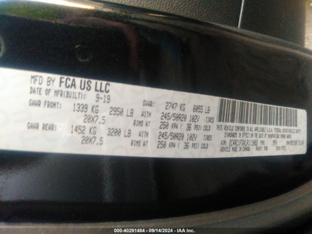 Photo 8 VIN: 2C4RC1FGXLR111092 - CHRYSLER PACIFICA 