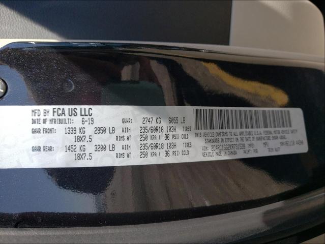 Photo 9 VIN: 2C4RC1GG2KR731528 - CHRYSLER PACIFICA L 