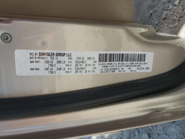 Photo 12 VIN: 2C4RC1GG3DR695772 - CHRYSLER TOWN & COU 