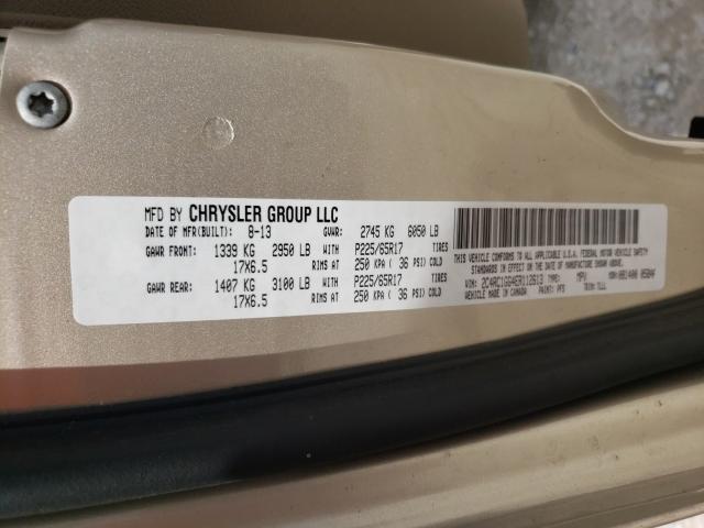 Photo 9 VIN: 2C4RC1GG4ER112613 - CHRYSLER TOWN & COU 