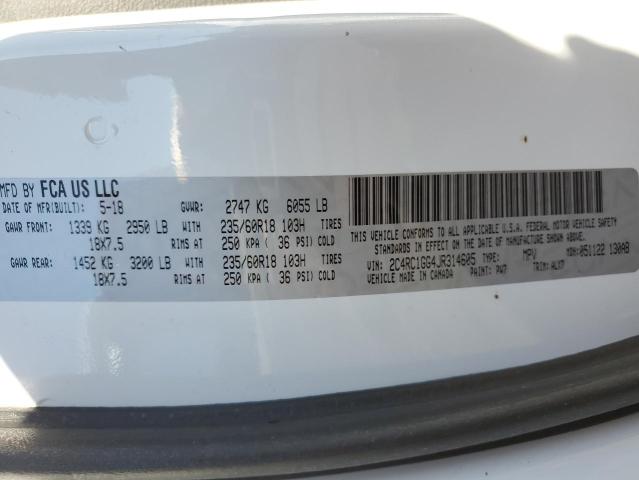 Photo 12 VIN: 2C4RC1GG4JR314605 - CHRYSLER PACIFICA L 