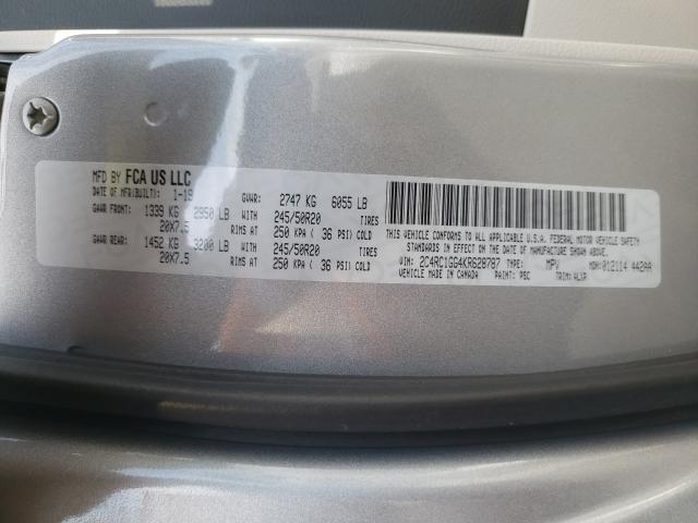 Photo 9 VIN: 2C4RC1GG4KR628787 - CHRYSLER PACIFICA L 