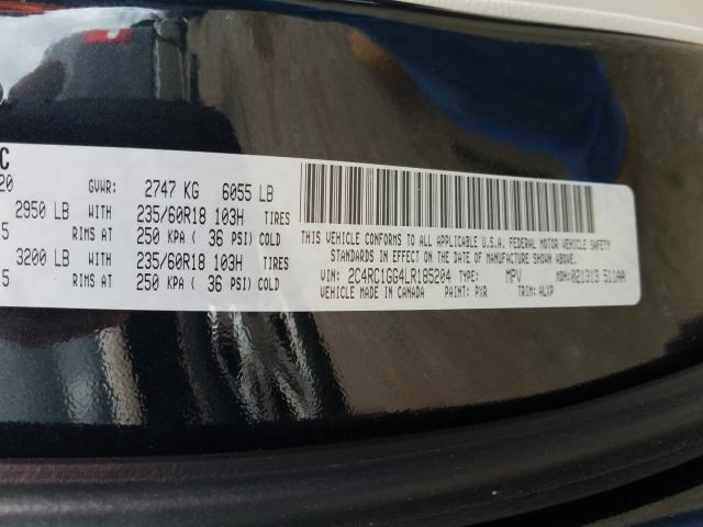 Photo 9 VIN: 2C4RC1GG4LR185204 - CHRYSLER PACIFICA L 