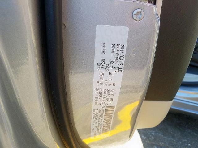 Photo 9 VIN: 2C4RC1GG6KR731919 - CHRYSLER PACIFICA L 