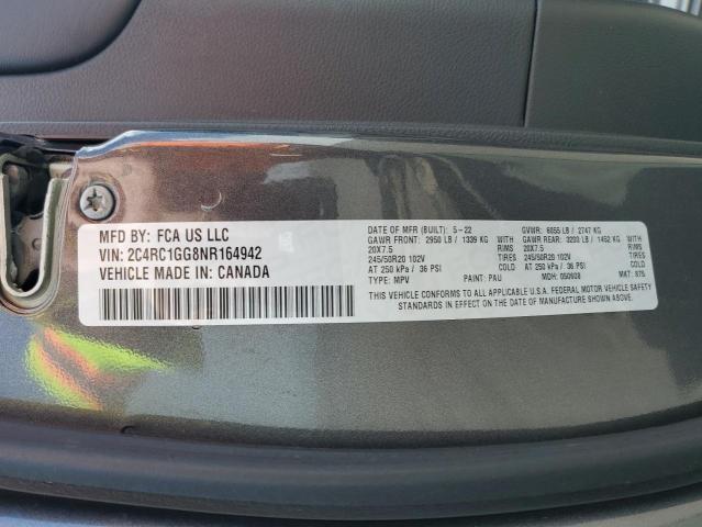 Photo 12 VIN: 2C4RC1GG8NR164942 - CHRYSLER PACIFICA 