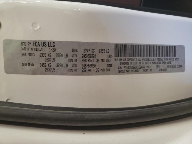 Photo 9 VIN: 2C4RC1GG9LR158404 - CHRYSLER PACIFICA L 